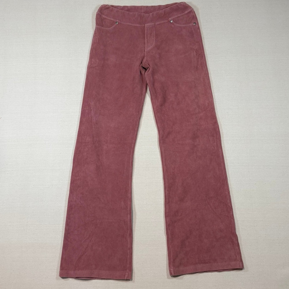 Goddesswear Classic Corduroy Pants Pink Flare Yoga Brazil Size III Medium